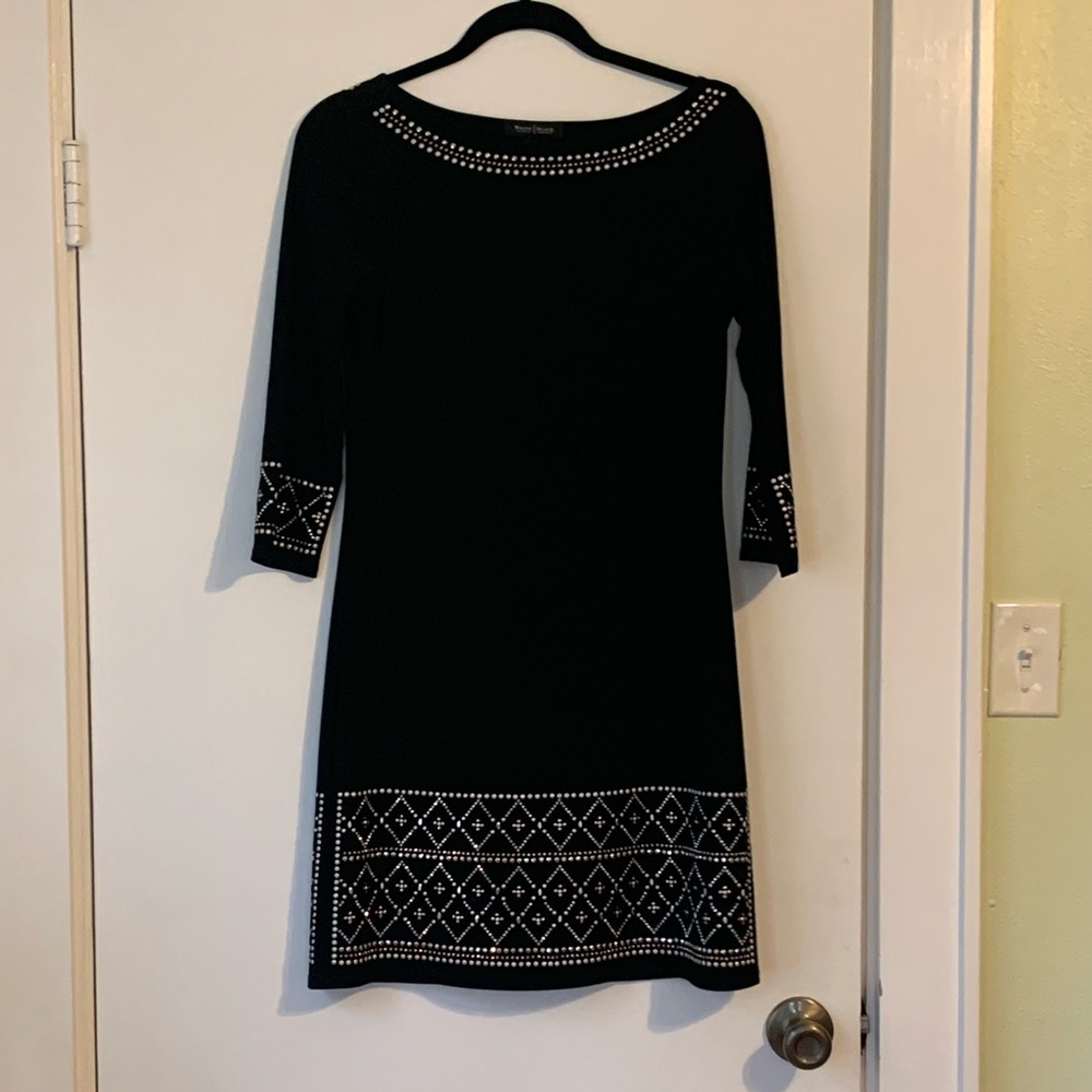 White House Black Market XS Gorgeous Black Dress
